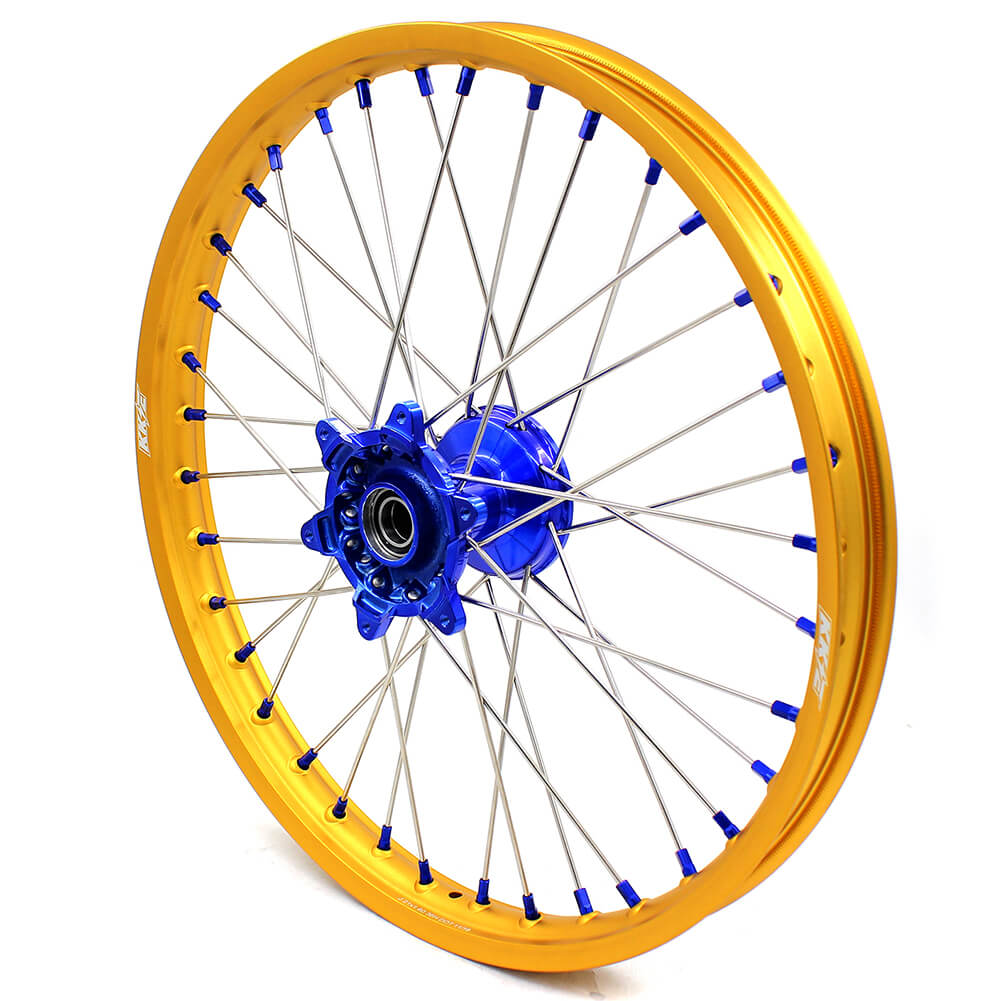 KKE CASTING MX/ENDURO WHEELS SET FIT YAMAHA YZ125 YZ250 YZ250F YZ450F GOLD RIMS - KKE Racing