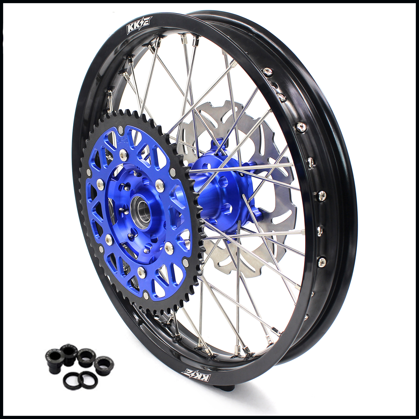 KKE 18''×2.15 Enduro Rear Wheel Rim For YAMAHA WR250F/450F YZ125/250 YZ250F/450F