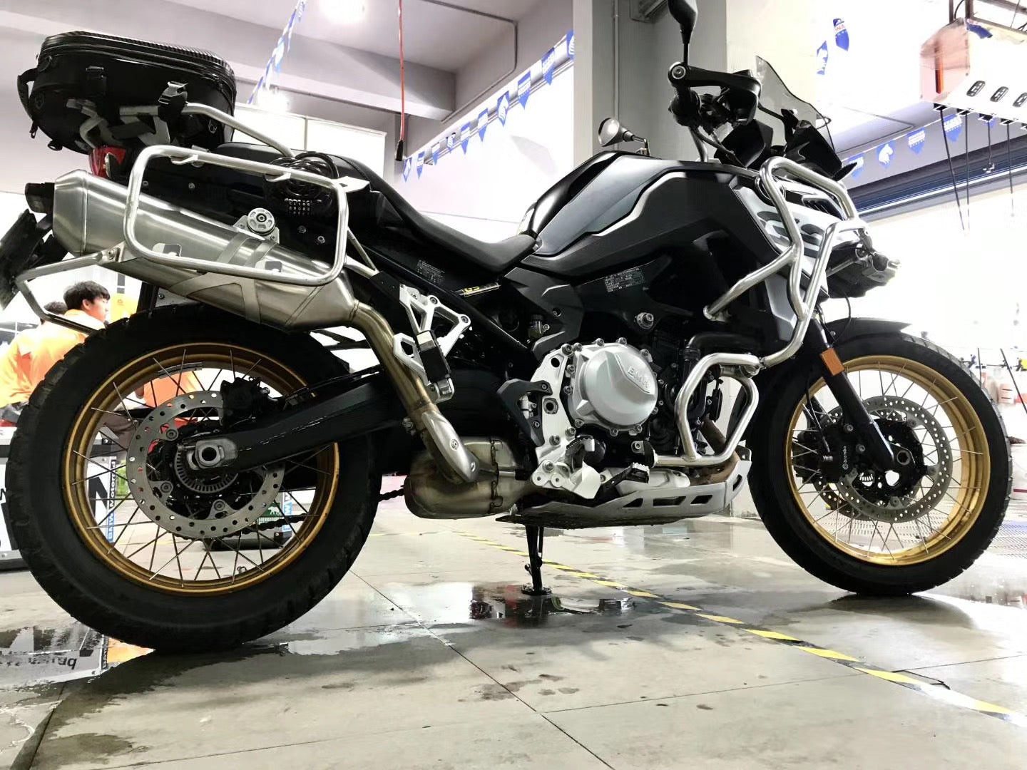 VMX 19inch 17inch Tubeless Rims For BMW F750GS 2019 2020 2021 2022 2023 Alloy Spoke Wheels Gold Rims