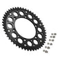 KKE BLACK 44T 48T 49T 50T 51T HYBRID SPROCKET FOR SUZUKI RMZ250 RMZ450 DRZ400 DRZ400E DRZ400S DRZ400SM - KKE Racing