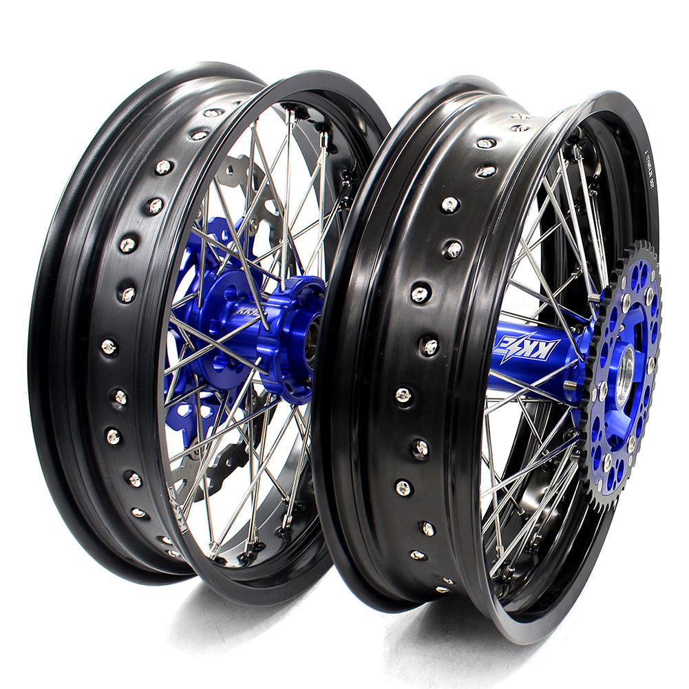 KKE 3.5*16.5 / 5.0*17 Supermoto Wheels for KTM EXC EXC-W XCW 125-530CC 2003-2024