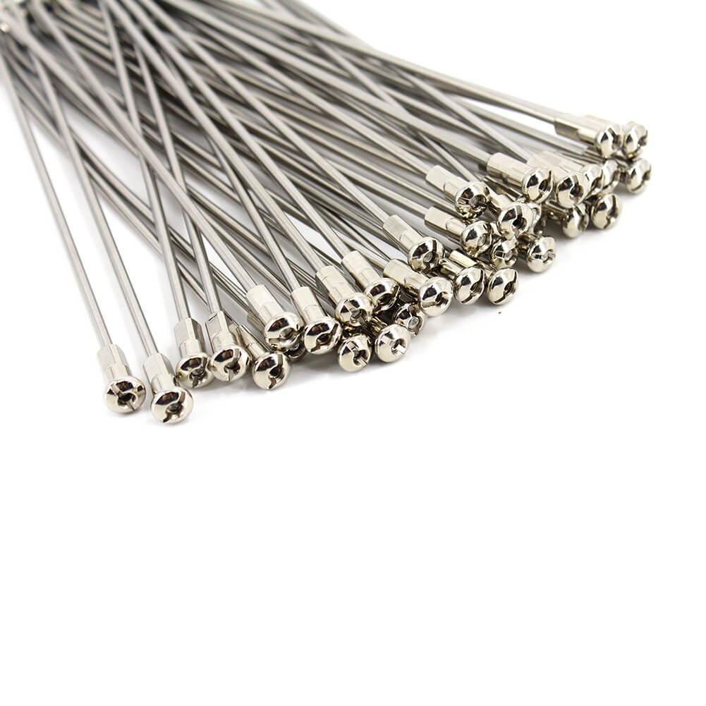 KKE 1.6*21 FRONT STAINLESS STEEL SPOKE KIT FOR KTM SX SXF EXC EXC-F EXC-W XC XCF XCW XCW-F ALL MODEL 1999-2019 - KKE Racing