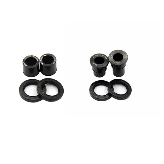 KKE Replacement Front & Rear Black Spacers for SUZUKI DRZ400/E/S/SM