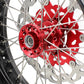 KKE 17 inch Supermoto Wheels Rims for HONDA XR650L 1993-2024 Red Hub Discs