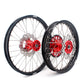 KKE 21 & 19 Casting Wheels for Honda CRF250R 2004-2013 CRF450R 2002-2012 Red