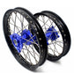 KKE 14 & 12 Kids Wheels Rims Set for YAMAHA YZ65 2018-2023 Blue