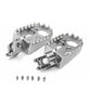 KKE CNC RED BLACK BLUE GREEN SILVER ALUMINUM FOOTPEGS FOR HONDA CRF250R CRF450R CRF450R CRF450X 02-19 CR125R CR250R 02-07 CRF150R 07-17 - KKE Racing