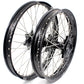 KKE 21"&19" Mx Dirtbike Casting Wheels For YAMAHA YZ125 YZ250 YZ250F YZ450F Black Hub