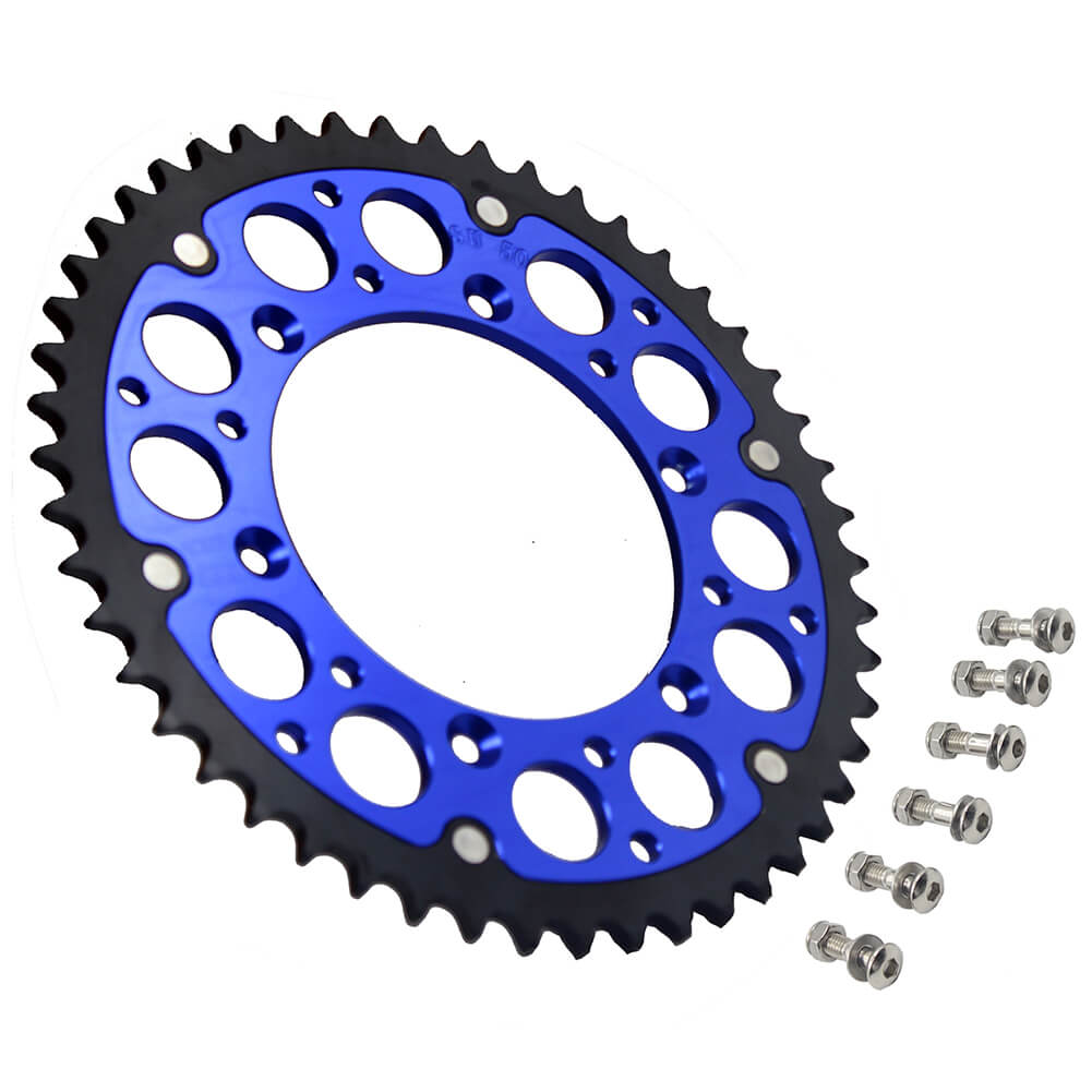 KKE BLUE 44T/48T/49T/50T/51T REAR BILLET SPROCKET FOR SUZUKI DRZ400 DRZ400E DRZ400S DRZ400SM - KKE Racing