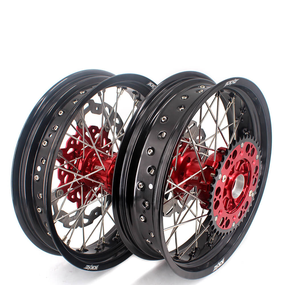 KKE 3.5 & 4.25 Cush Drive Supermoto Wheels for Honda XR400R XR600R