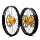 KKE 21" & 19" MX WHEELS RIMS SET FOR SUZUKI RMZ250 2007-2019 RMZ450 2005-2019 GOLD CNC HUBS OFF ROAD MOTORCYCLE RIMS - KKE Racing