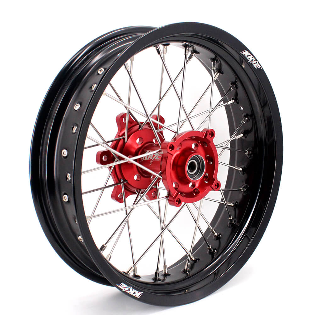 KKE 17 Inch Supermoto Spoke Alloy Wheels Rims For HONDA CRF250L 2013-2020