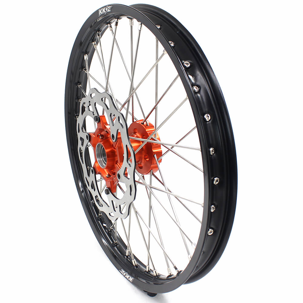 KKE 21/18 CUSH DRIVE WHEELS SET FIT KTM EXC EXCR EXCF 125-530CC 250 300 350 450 525 530 2003-2019 - KKE Racing
