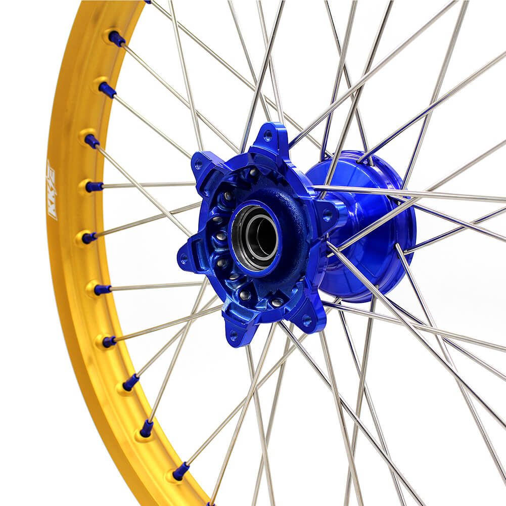 KKE CASTING MX/ENDURO WHEELS SET FIT YAMAHA YZ125 YZ250 YZ250F YZ450F GOLD RIMS - KKE Racing