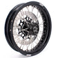 KKE 3.5 & 5.0 17 Inch Wheels for Yamaha WR250F 2001 WR450F 2003-2018 Black