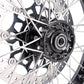 KKE 3.5 & 5.0 17 Inch Wheels for Yamaha WR250F 2001 WR450F 2003-2018 Black