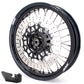 KKE 3.5 & 5.0 17 Inch Wheels for Yamaha WR250F 2001 WR450F 2003-2018 Black