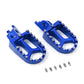 KKE CNC RED BLACK BLUE GREEN SILVER ALUMINUM FOOTPEGS FOR HONDA CRF250R CRF450R CRF450R CRF450X 02-19 CR125R CR250R 02-07 CRF150R 07-17 - KKE Racing