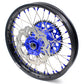 KKE 21 18 Rims for Yamaha WR250F 2001-2016 WR450F 2003-2015 Blue Nipple 250mm/245mm