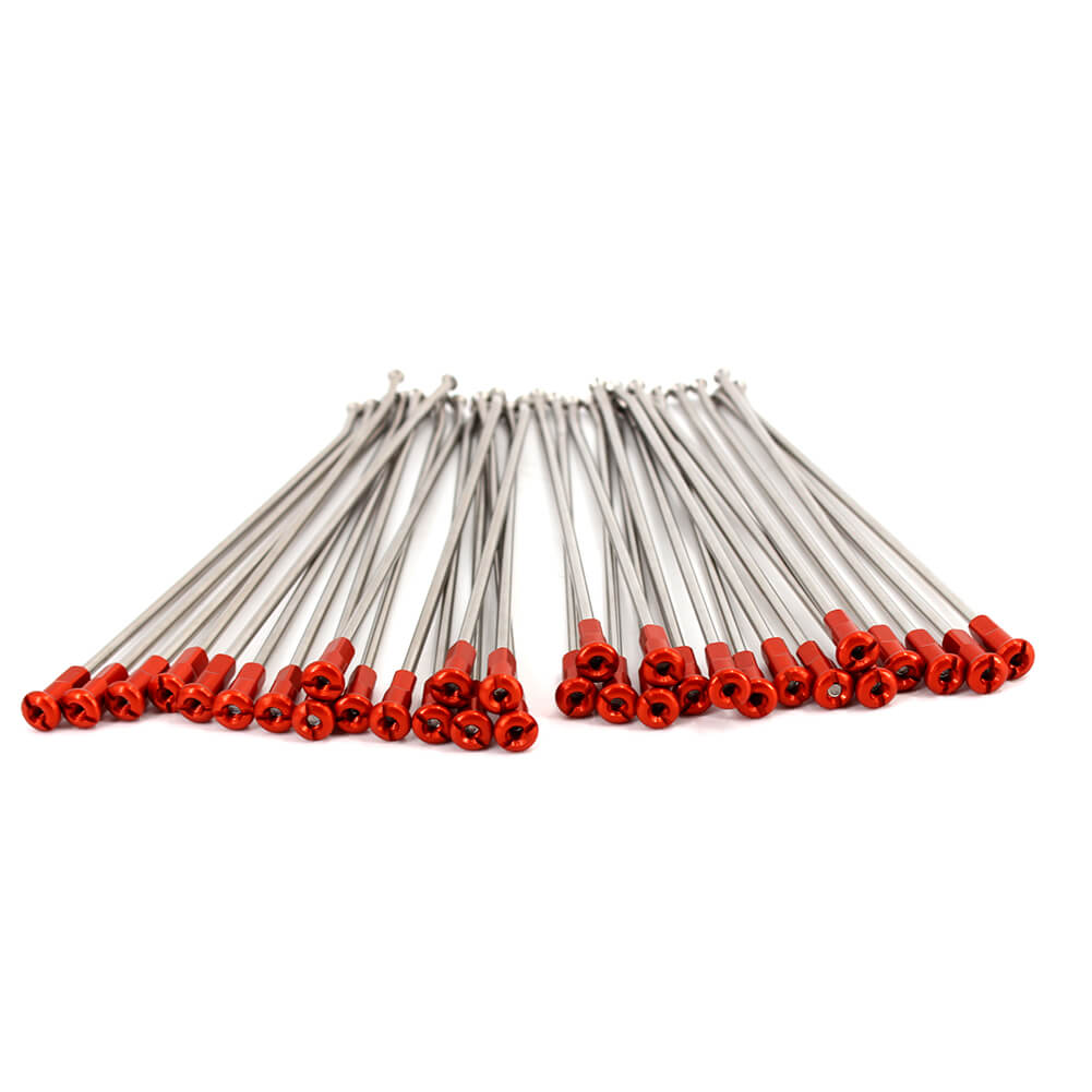 KKE 1.6*21 FRONT STAINLESS STEEL SPOKE KIT FOR KTM SX SXF EXC EXC-F EXC-W XC XCF XCW XCW-F ALL MODEL 1999-2019 - KKE Racing