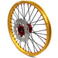 KKE 21" 19" Cast Red Hubs Billet With Gold Rim For HONDA CR125R 1998-2001 CR250R 1997-2001