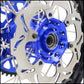 KKE 21"/18" Enduro Dirtibke Wheels For YAMAHA YZ125 YZ250 1999-2016 YZ250F YZ450F 2003-2015 Blue&Black With Disc