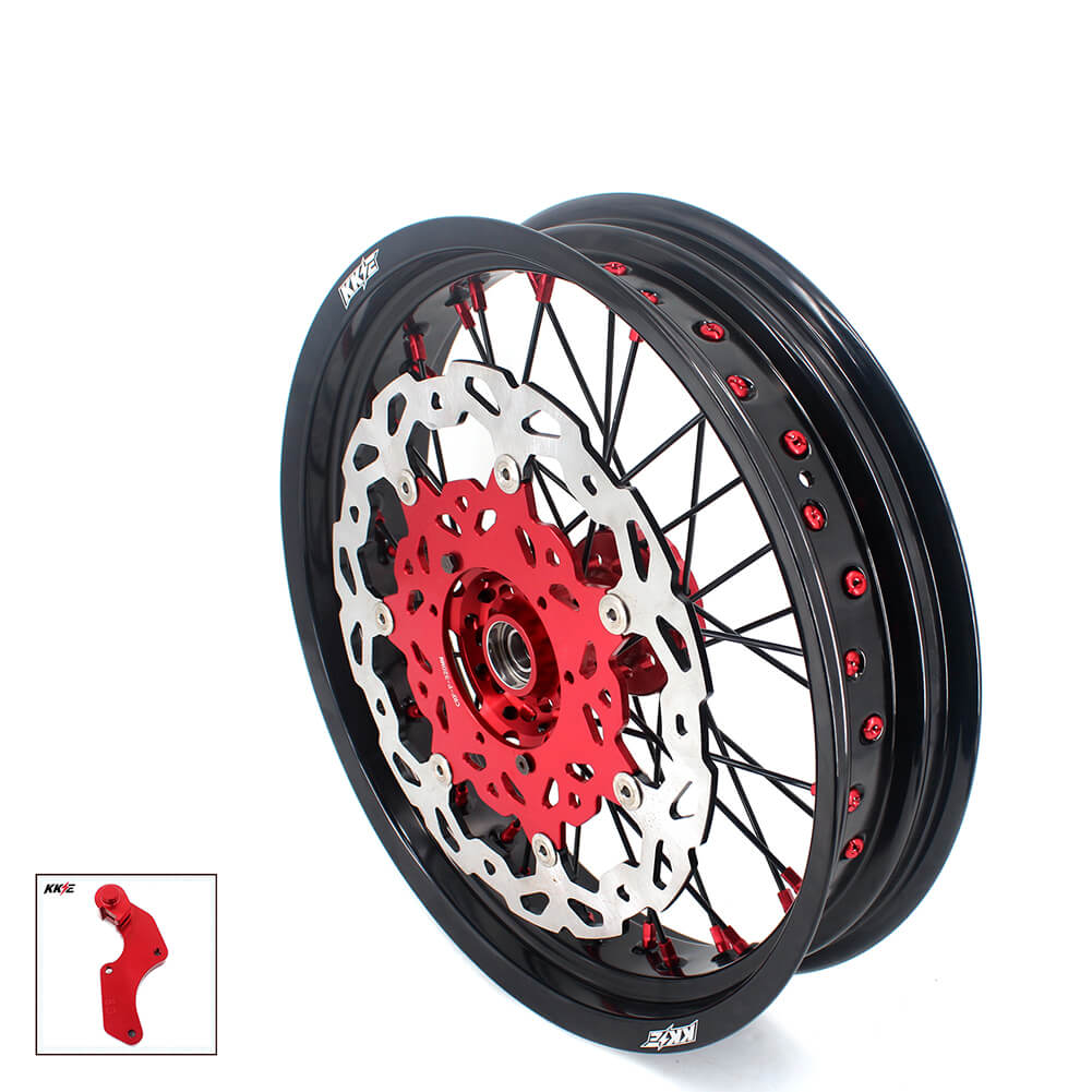 KKE 17 Inch Supermoto Wheels Fit for Honda CRF450L 2019-2021 CRF250R CRF450R 2024