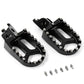 KKE CNC RED BLACK BLUE GREEN SILVER ALUMINUM FOOTPEGS FOR HONDA CRF250R CRF450R CRF450R CRF450X 02-19 CR125R CR250R 02-07 CRF150R 07-17 - KKE Racing