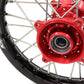 KKE 17"*1.4/14"*1.6 Spoked Small Kid's Wheels Set For KTM SX 85 2003-2020 Red Hub