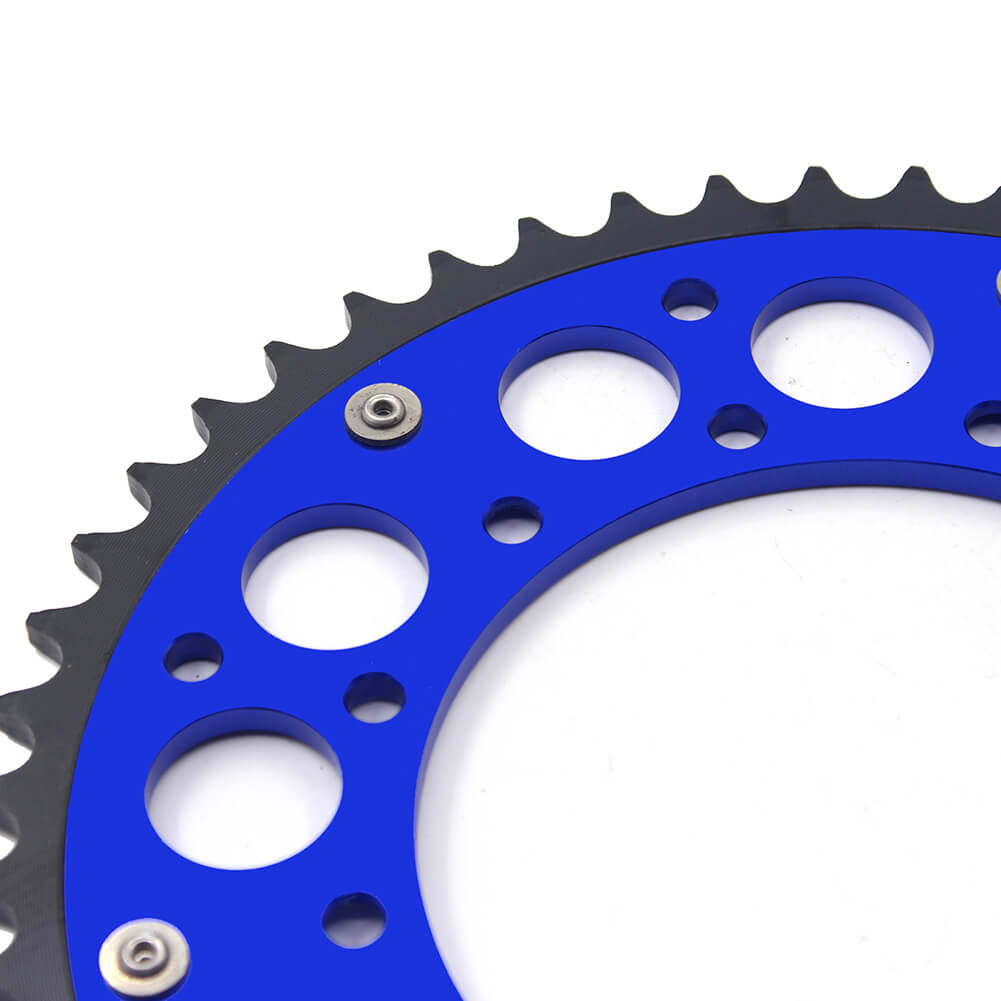 KKE BLUE 44T 48T 49T 50T 51T 52T BILLET SPROCKET FOR YAMAHA YZ250F YZ450F WR250F WR450F YZ125 YZ250 - KKE Racing