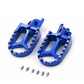 KKE CNC RED BLACK BLUE GREEN SILVER ALUMINUM FOOTPEGS FOR HONDA CRF250R CRF450R CRF450R CRF450X 02-19 CR125R CR250R 02-07 CRF150R 07-17 - KKE Racing