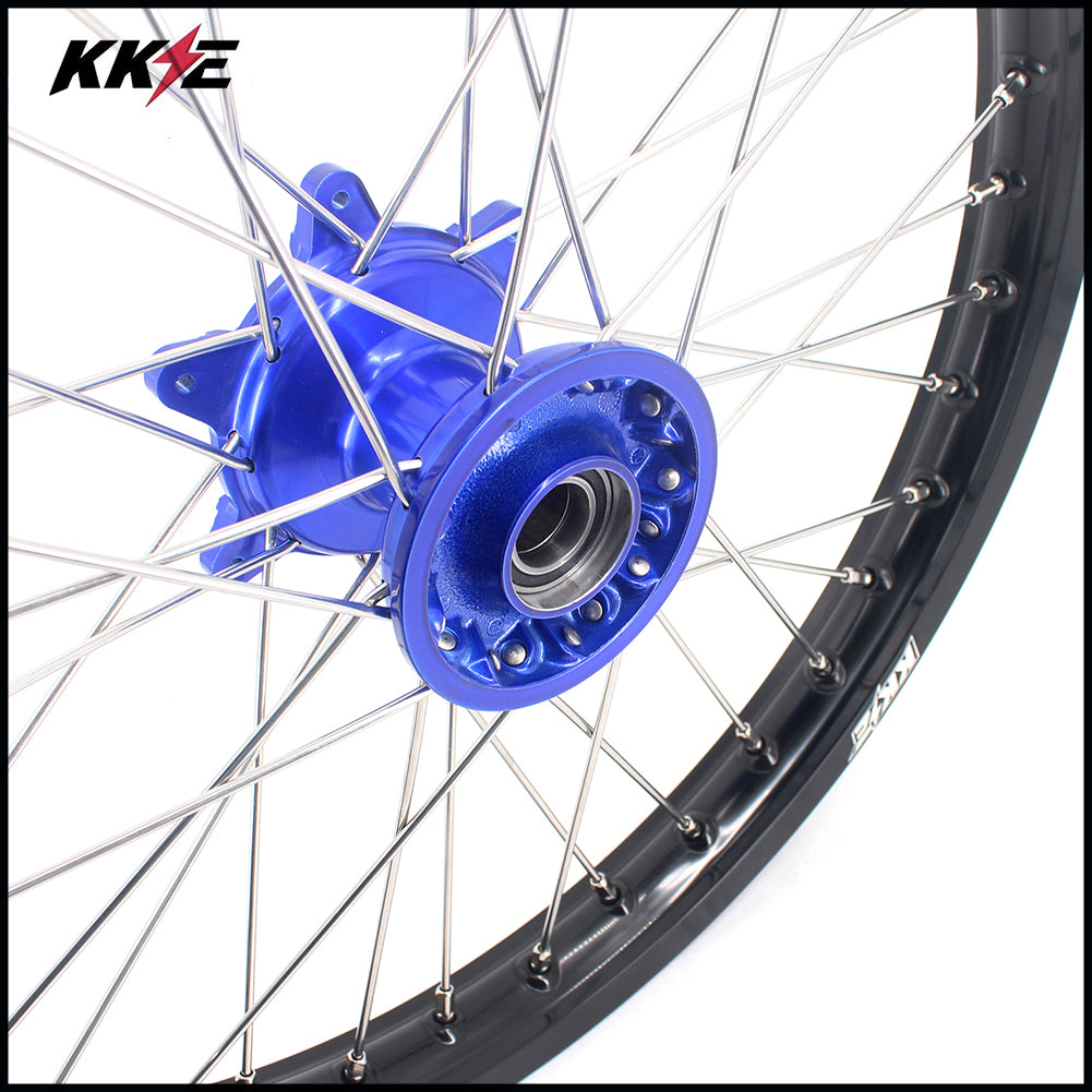 KKE 21 & 18 Cast Enduro Wheels For YAMAHA YZ250F 2001-2015 YZ450F 2003-2015