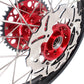 KKE 21&18 21&19 Wheels for HONDA CR125R 1998-2001 CR250R 1997-2001 Red&Black