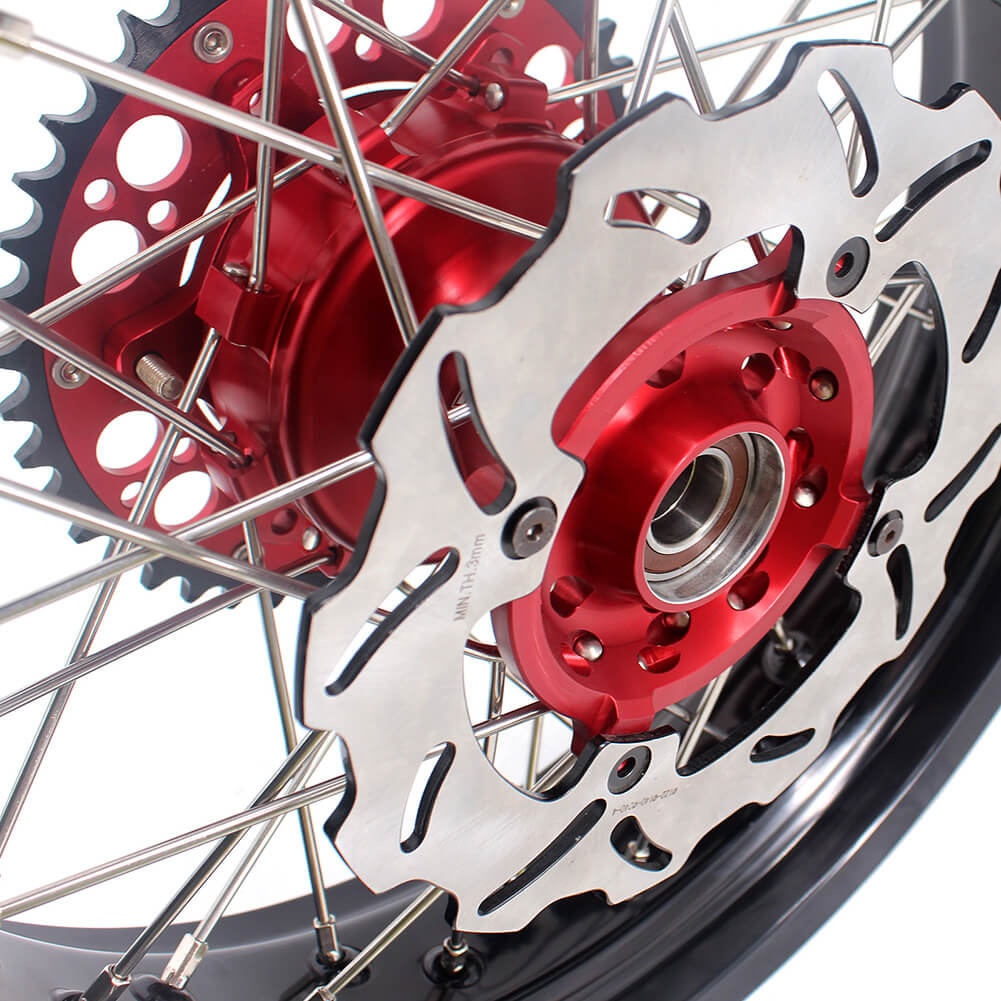 KKE 3.5 & 4.25 Cush Drive Supermoto Wheels for Honda XR400R XR600R