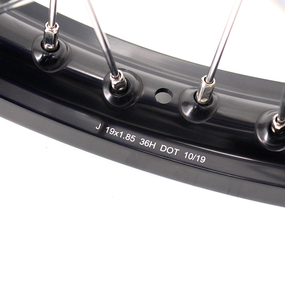 KKE 1.85*19 & 2.15*19 Flat Track Wheels Rim For Yamaha YZ125 YZ250 YZ250F YZ450F