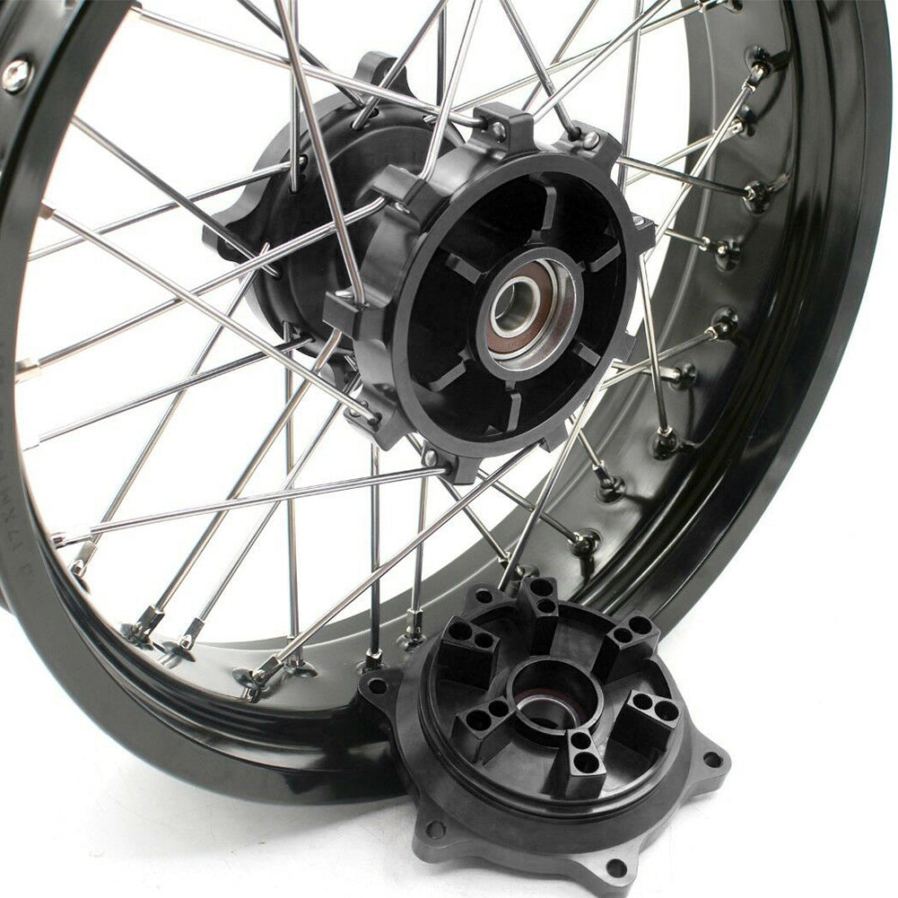 KKE 3.5/4.25 CUSH Drive Supermoto For SUZUKI DR650SE 1996-2020 Spoked Wheel Rim