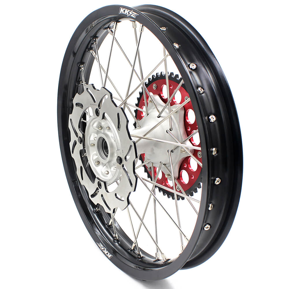 KKE CRF250R 2014 CRF450R 2013-2014 MX CASTING WHEELS SET FIT HONDA DRITBIKE FRONT REAR 240MM DISC - KKE Racing