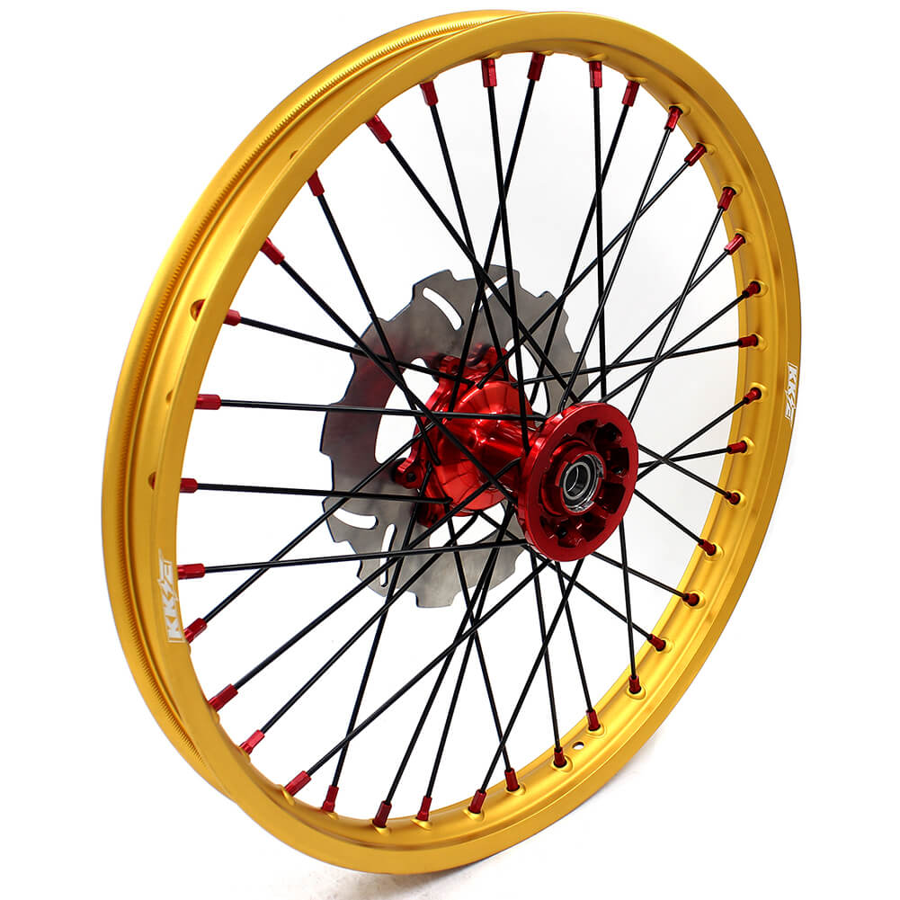 KKE CRF250R 2014 CRF450R 2013-2014 MX CASTING WHEELS SET FIT HONDA DRITBIKE FRONT REAR 240MM DISC - KKE Racing