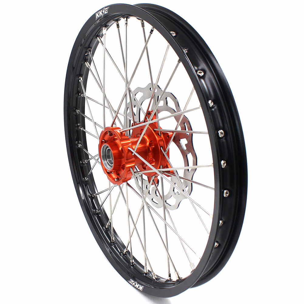 KKE 21/18 CUSH DRIVE WHEELS SET FIT KTM EXC EXCR EXCF 125-530CC 250 300 350 450 525 530 2003-2019 - KKE Racing