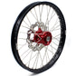 KKE 21 & 19 Spoked mx wheels set for Suzuki rmz250 07-19 rmz450 05-19 off road dirt bikes rims red hub black rim - KKE Racing