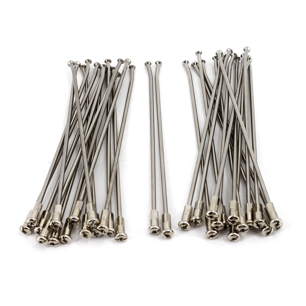KKE 1.6*21 FRONT STAINLESS STEEL SPOKE KIT FOR KTM SX SXF EXC EXC-F EXC-W XC XCF XCW XCW-F ALL MODEL 1999-2019 - KKE Racing