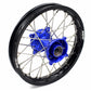 KKE 17"*1.4/14"*1.6 Spoked Kid's Big Wheels Rims Fit KTM SX 85 2003-2020 Husqvarna TC 85 2014-2020 Blue Hub