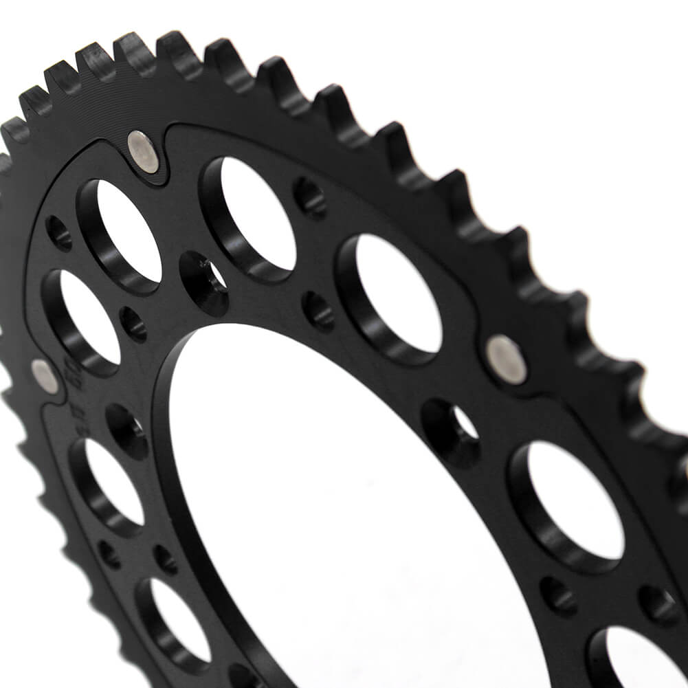 KKE BLACK 44T 48T 49T 50T 51T HYBRID SPROCKET FOR SUZUKI RMZ250 RMZ450 DRZ400 DRZ400E DRZ400S DRZ400SM - KKE Racing