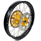 KKE 21" 19" Mx Diretibke Wheels For YAMAHA YZ125 YZ250 1999-2016 YZ250F YZ450F 2003-2015 Gold&Black With Disc