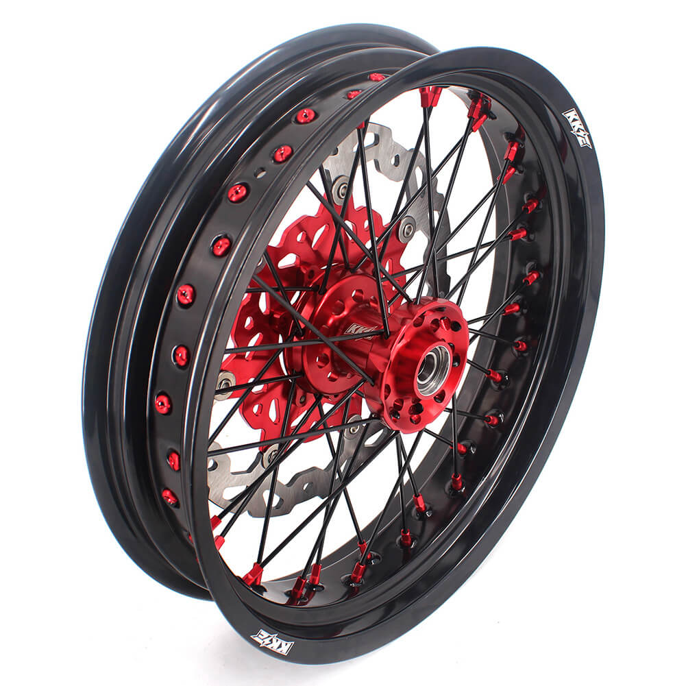 KKE 17 Inch Supermoto Wheels Fit for Honda CRF450L 2019-2021 CRF250R CRF450R 2024