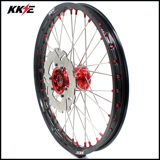 KKE 21 Inch Casting Front Wheel Rim for HONDA XR400R 1996-2004 Red Disc