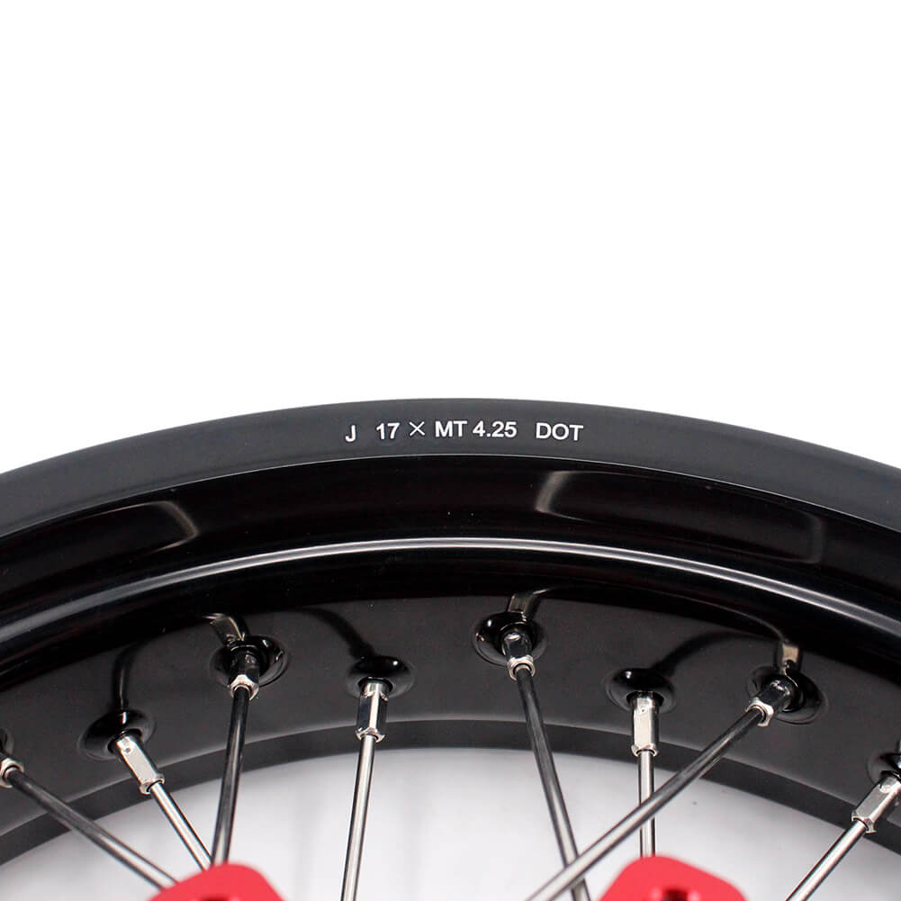 KKE 17 Inch Supermoto Spoke Alloy Wheels Rims For HONDA CRF250L 2013-2020