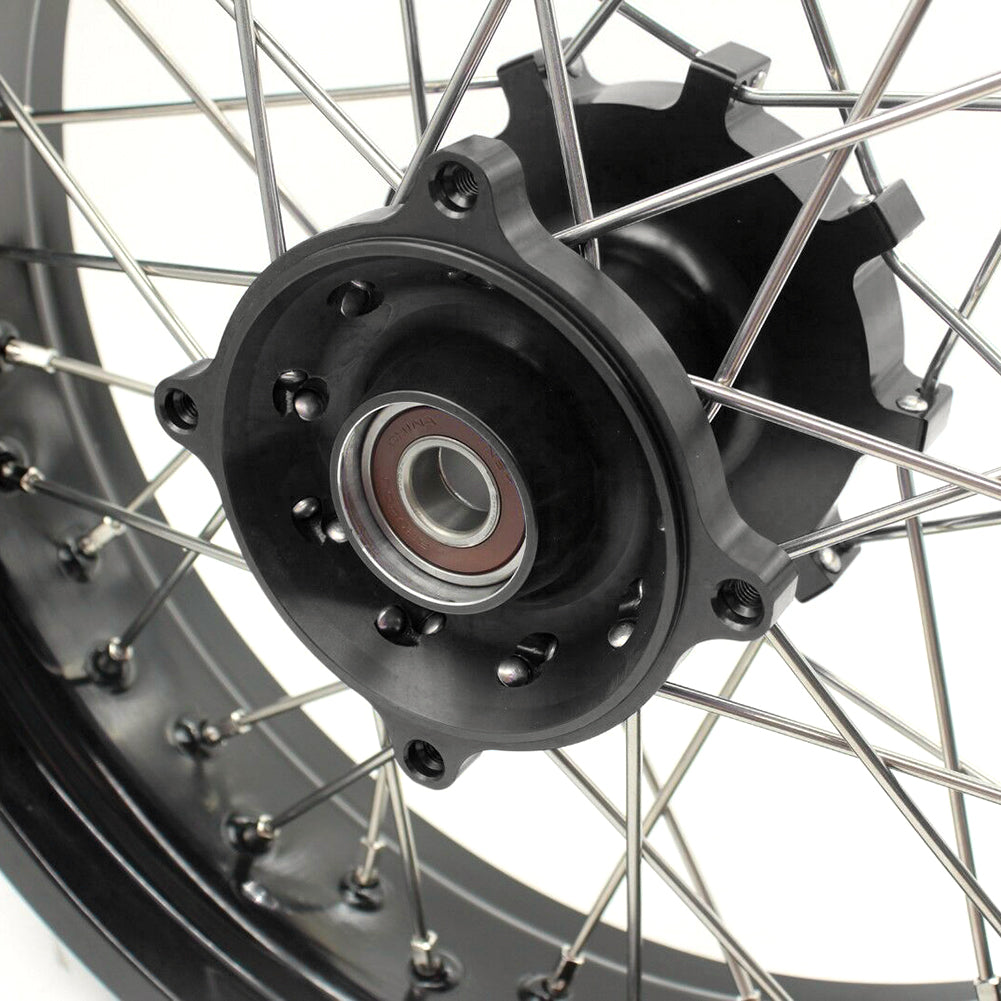 KKE 3.5/4.25 CUSH Drive Supermoto For SUZUKI DR650SE 1996-2020 Spoked Wheel Rim