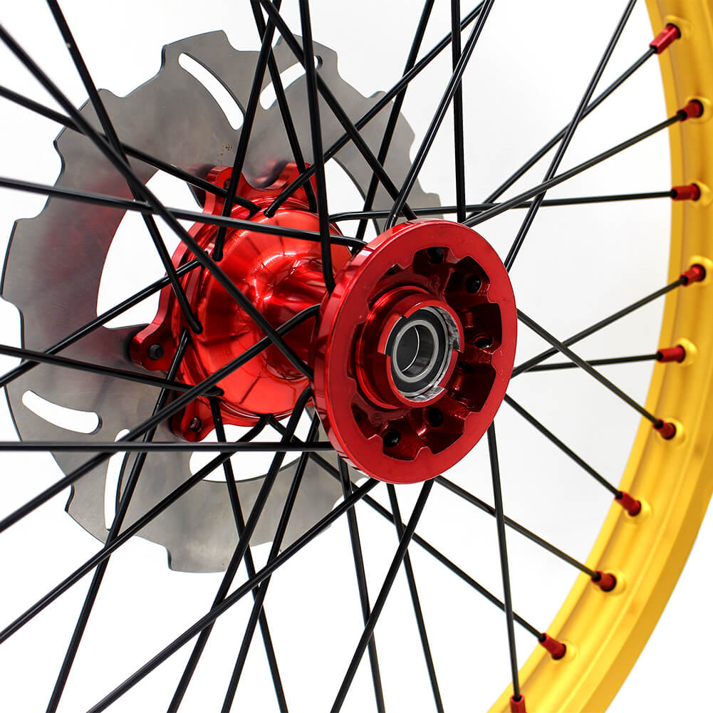 KKE CRF250R 2014 CRF450R 2013-2014 MX CASTING WHEELS SET FIT HONDA DRITBIKE FRONT REAR 240MM DISC - KKE Racing