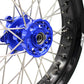 KKE DRZ400 DRZ400S DRZ400E DRZ400SM 3.5/4.25*17 SUPERMOTO WHEELS RIMS SET FIT SUZUKI BLUE CNC HUB - KKE Racing